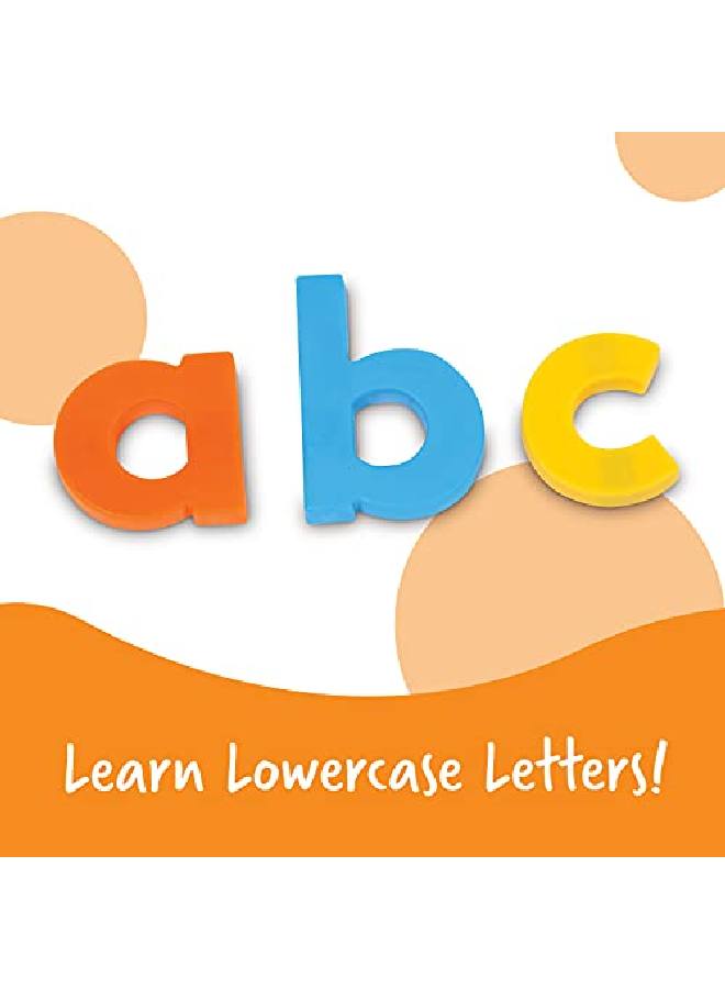 Jumbo Magnetic Lowercase Letters Develops Letter And Color Recognition Skills Abc For Kids Alphabet Educational Toys For Toddlers Set Of 40 Pieces Ages 3+