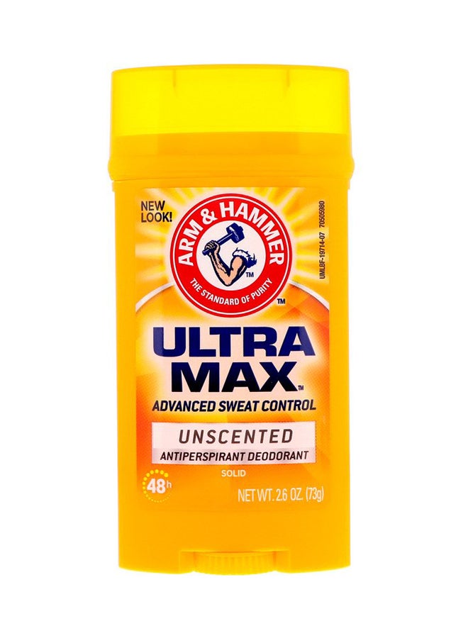 Pack Of 2 Solid Ultra Max Fresh Unscented Antiperspirant Deodorant 146grams