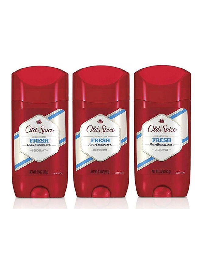 Fresh High Endurance Deodorant Pack Of 3 Multicolour 85grams