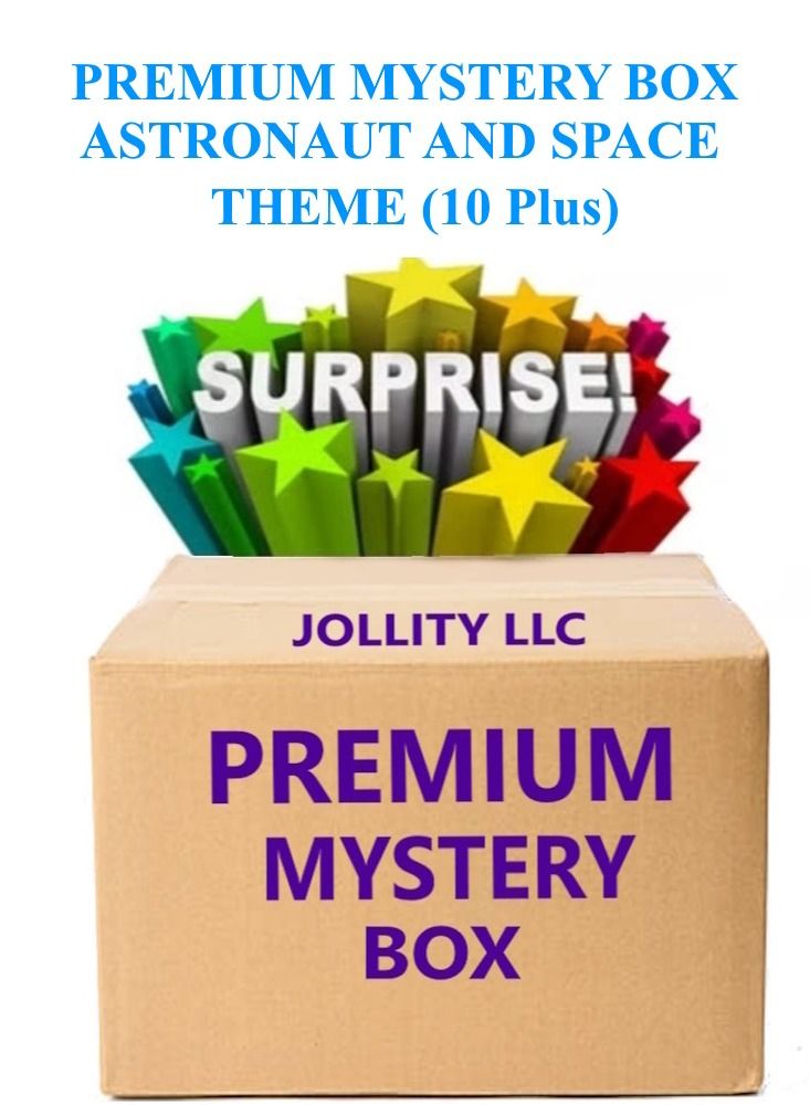 Premium Mystery Box Toys and Accessories For Astronaut and Space Fans 10 plus items