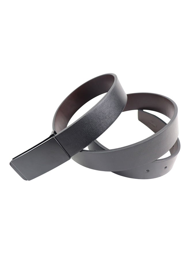 Business Leather Belt Black