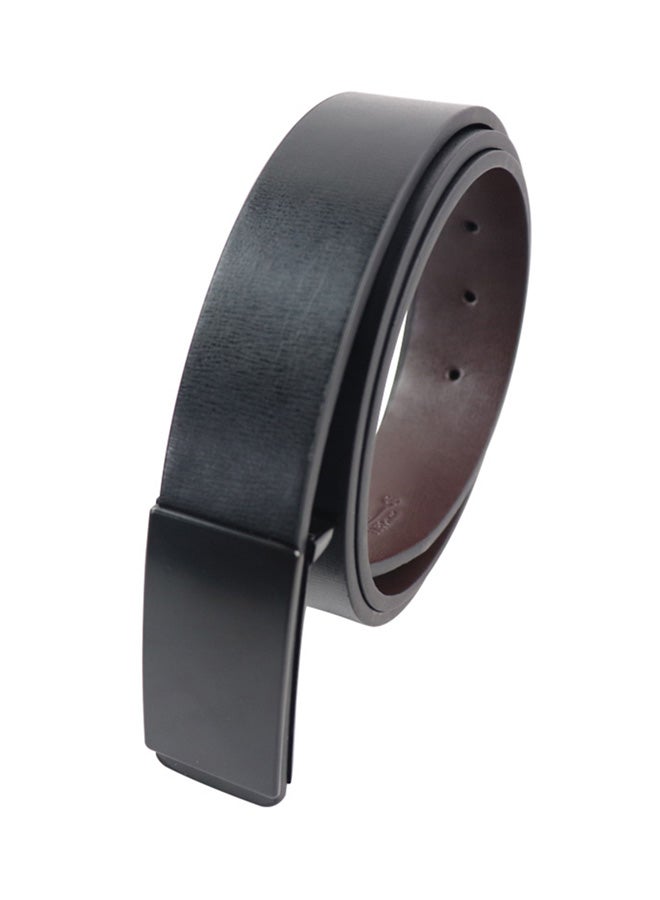 Business Leather Belt Black