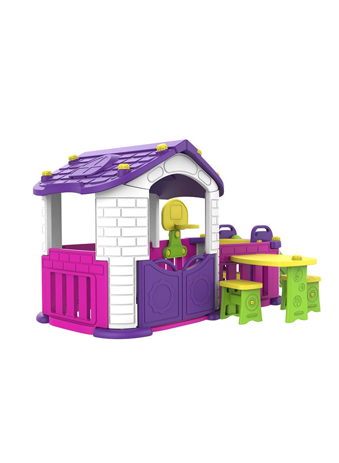 Big Play House With 3 Play Activity 47x106x63inch