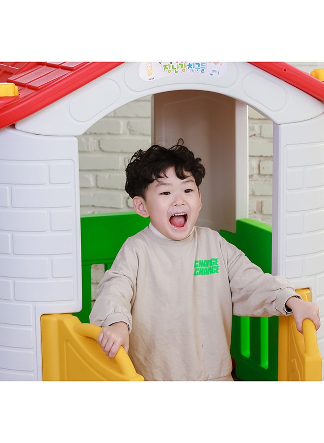 Big Play House With 3 Play Activity 47x106x63inch