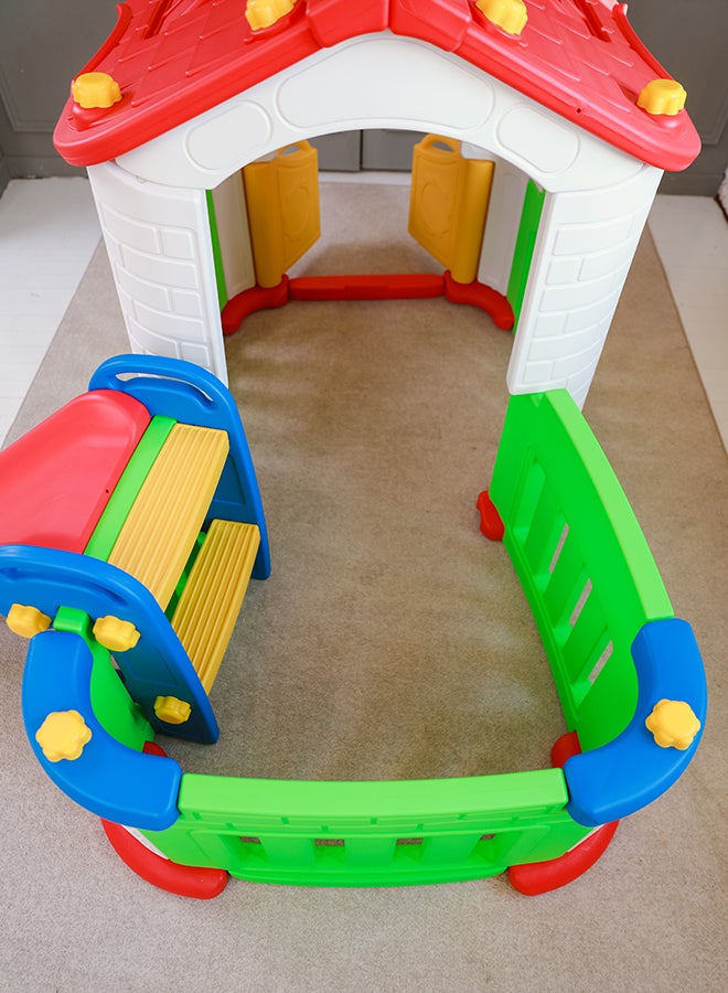 Big Play House With 3 Play Activity 47x106x63inch