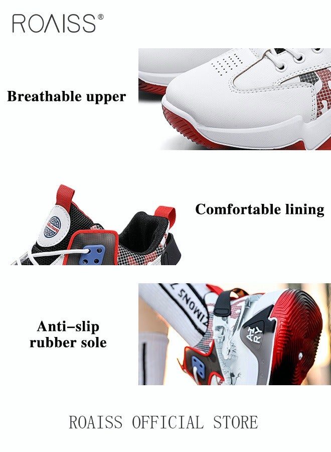 Men's Basketball Shoes New Casual Sports Shoes Lace-up Fashion Running Shoes Sports Shoes Casual Men's Shoes