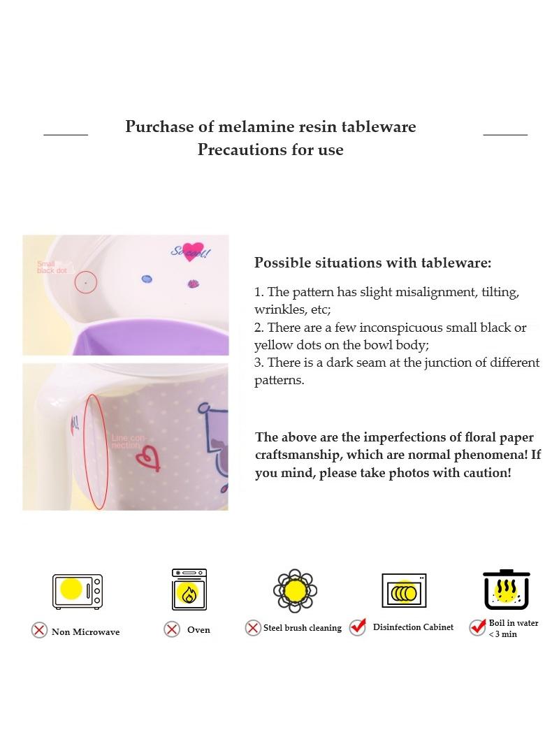 Kuromi  Printed Single Ear Bowl 400ml