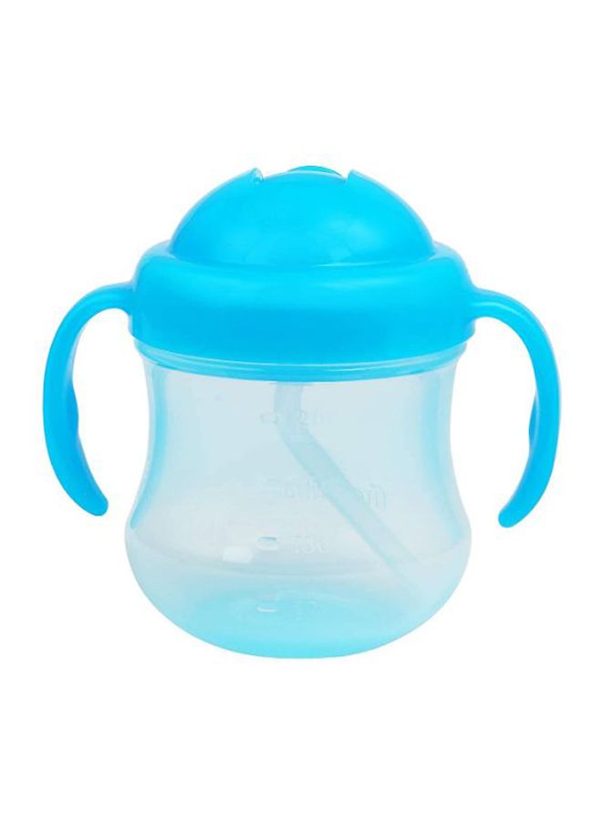 MagMag Step 3 Straw Cup, 8+ M, 200 mL - Blue/Clear