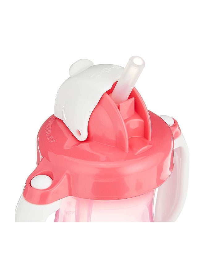 Petite Hanging Type Heat Resistance Soft Silicone Straw Feeding Bottle for 9months+ 150 ml