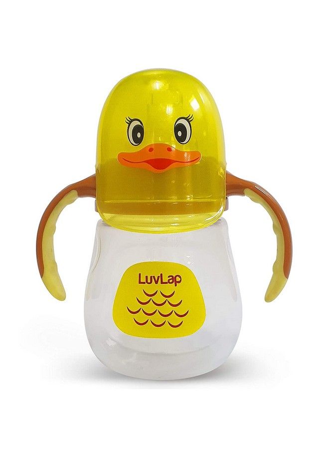 Naughty Duck Spout Sipper For Infant;Toddler 210Ml Anti Spill Sippy Cup With Soft Silicone Spout Bpa Free 6M+ (Yellow)