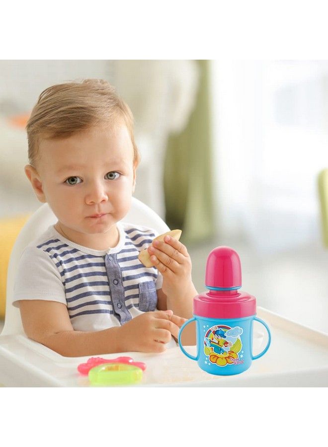 Hippo Stainless Steel Baby Spout Sipper Cup For Kids Age 3 Months To 18 Months 250 Ml (Sky Blue)