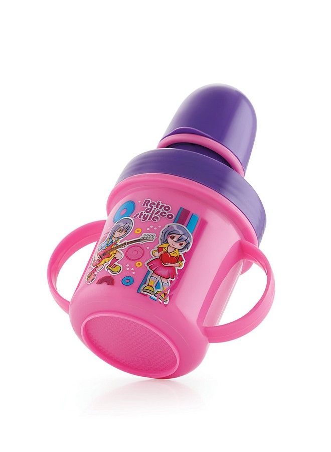 Stainless Steel Baby Spout Sipper Cup For Kids Age 3 Months To 18 Months 250 Ml (Pink250 Ml)