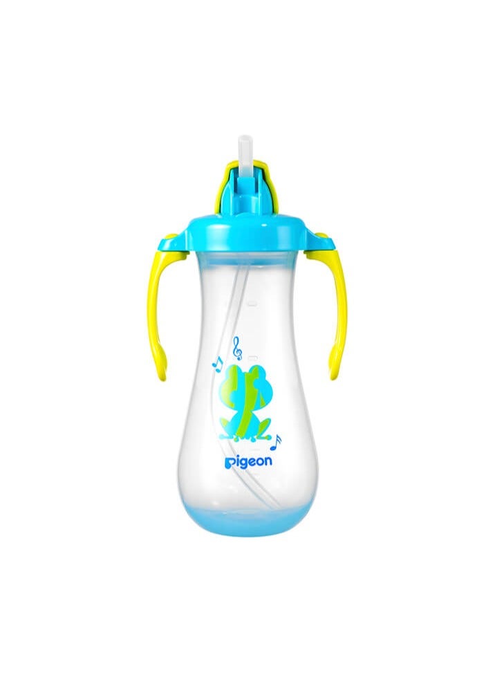 Pigeon Straw Feeding Bottle Blue