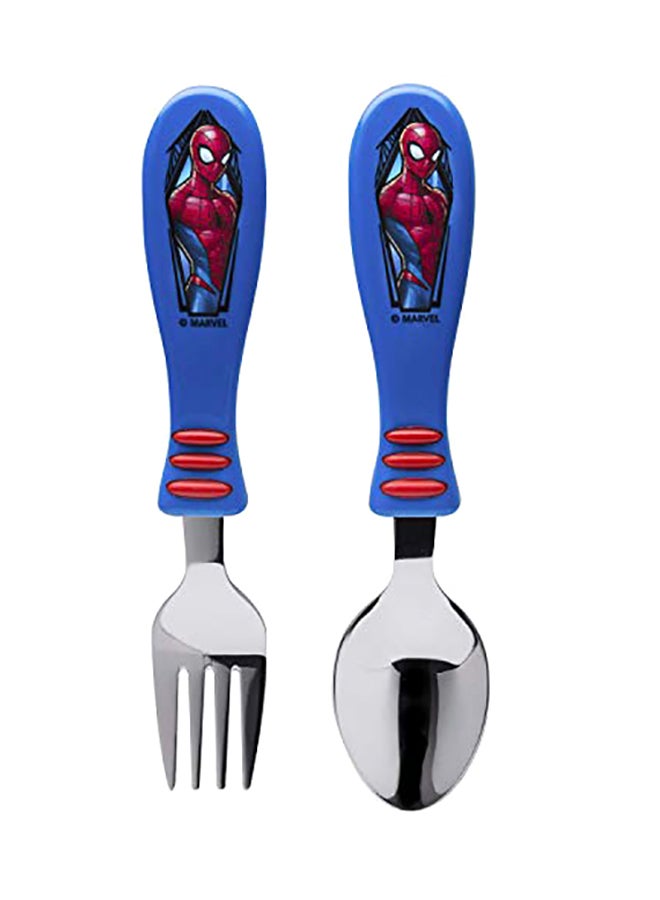 2-Piece Flatware Fork And Spoon Utensil Set