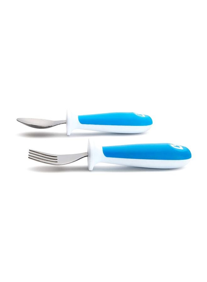 2-Piece Raise Fork And Spoon Set