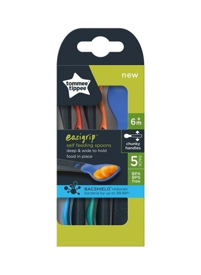 5-Piece Easi Grip Self Feeding Spoon