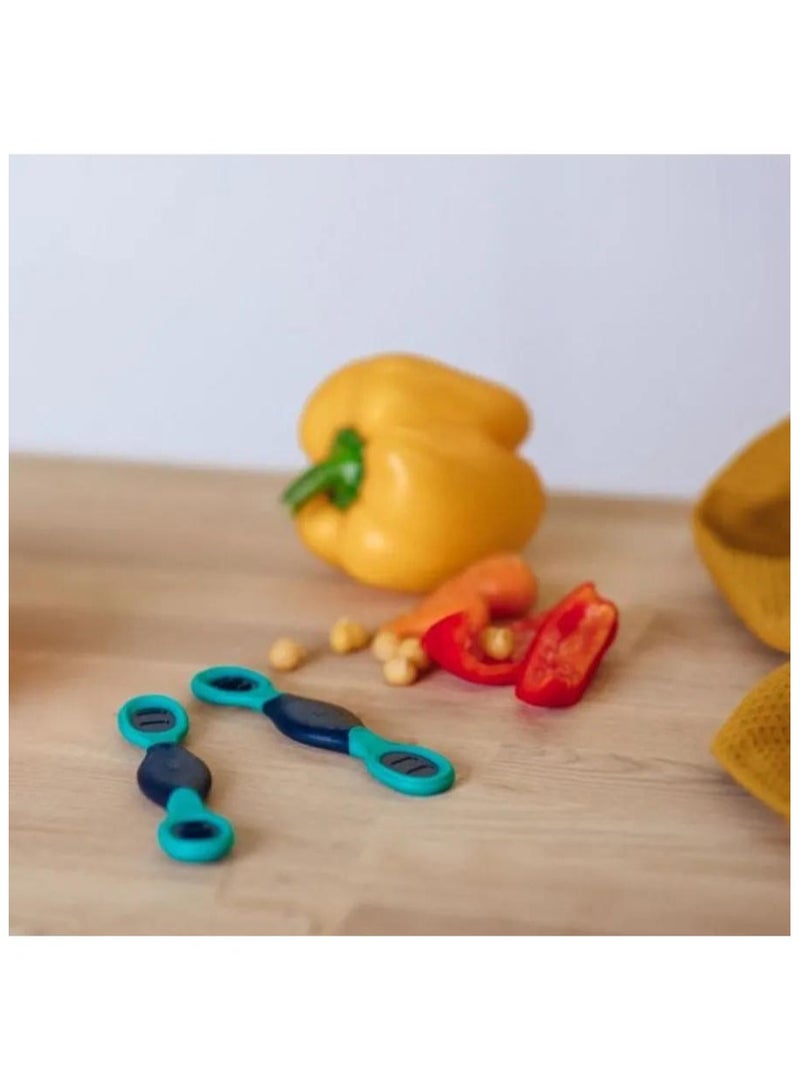 Smushee First Self-Feeding Weaning Spoons - Pack Of 2