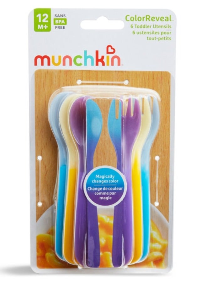 Reveal Color Changing Toddler Forks And Spoons