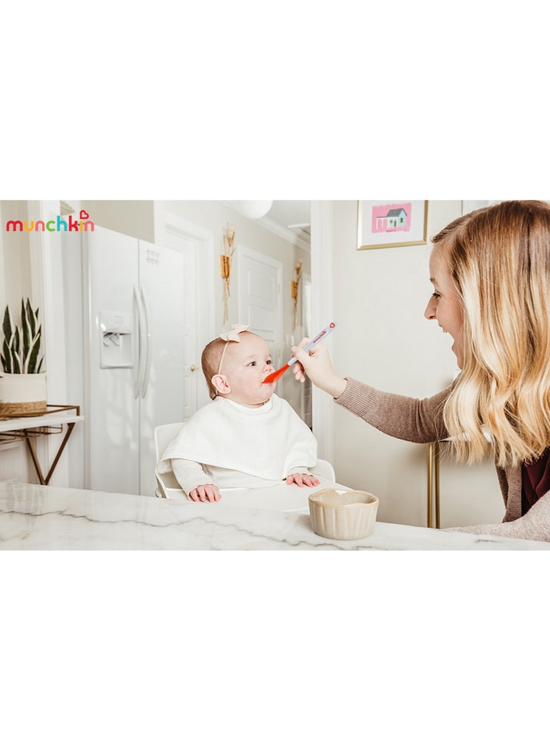 White Hot Infant Safety Spoons