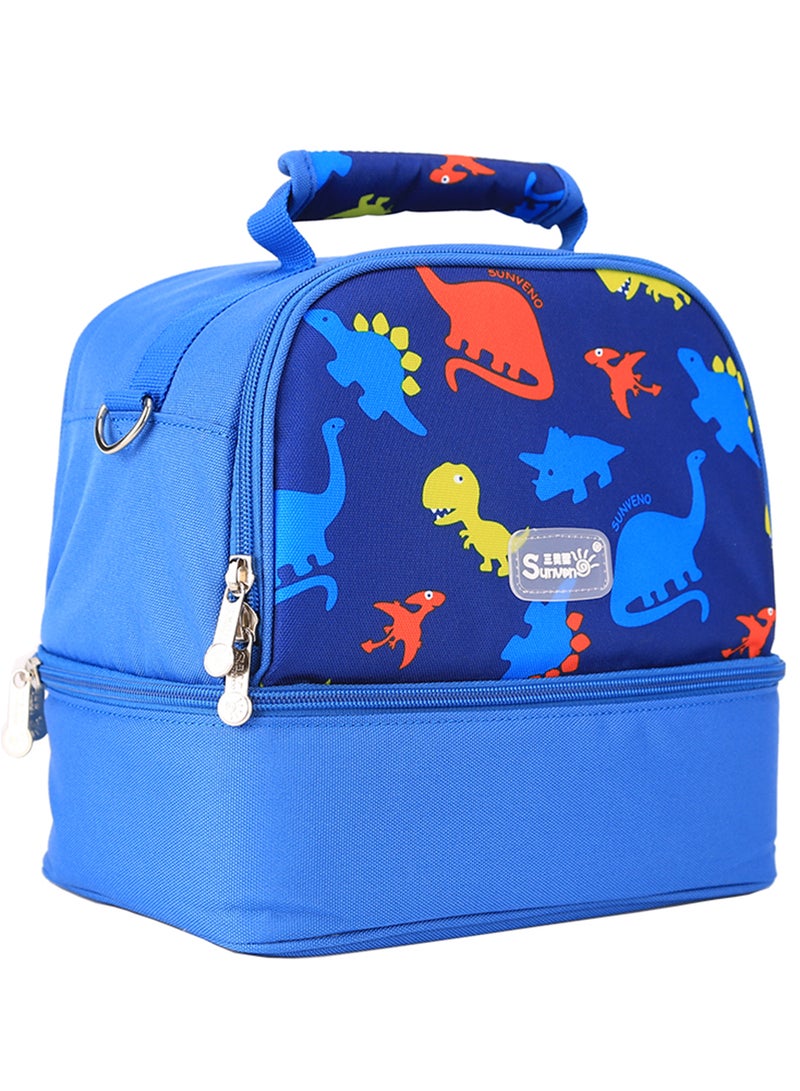 Insulated Bottle And Lunch Bag - Dinosaur