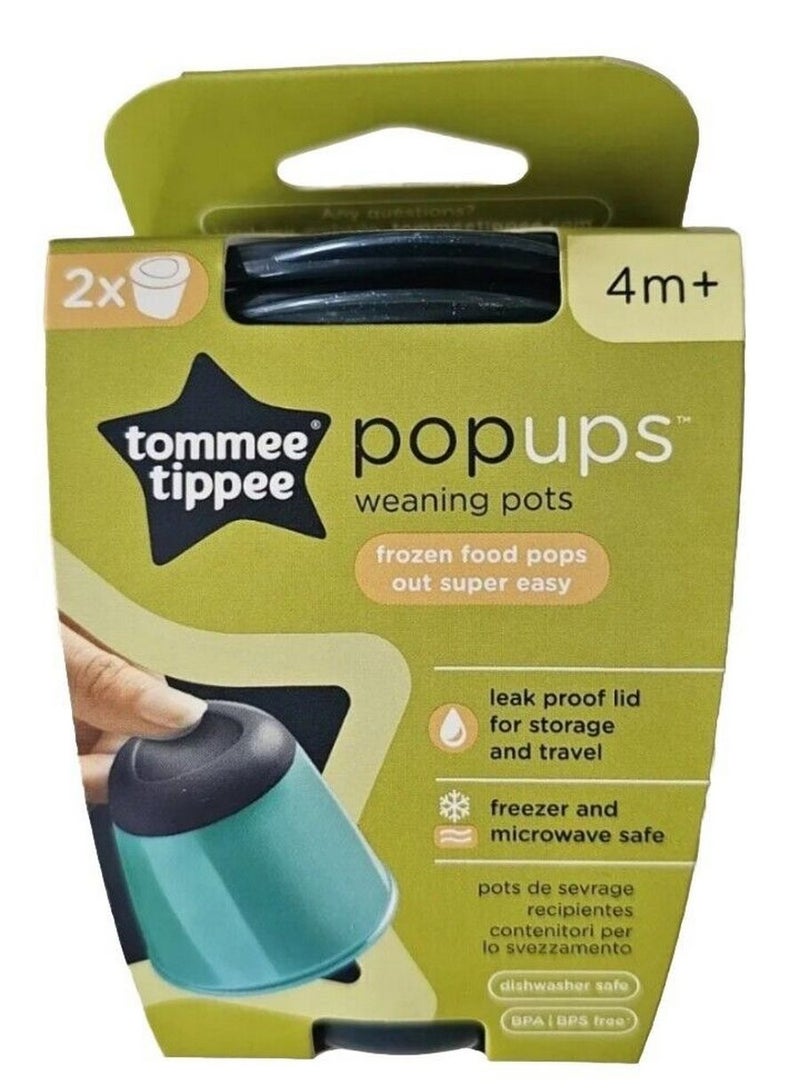 Pop Ups Weaning Pots