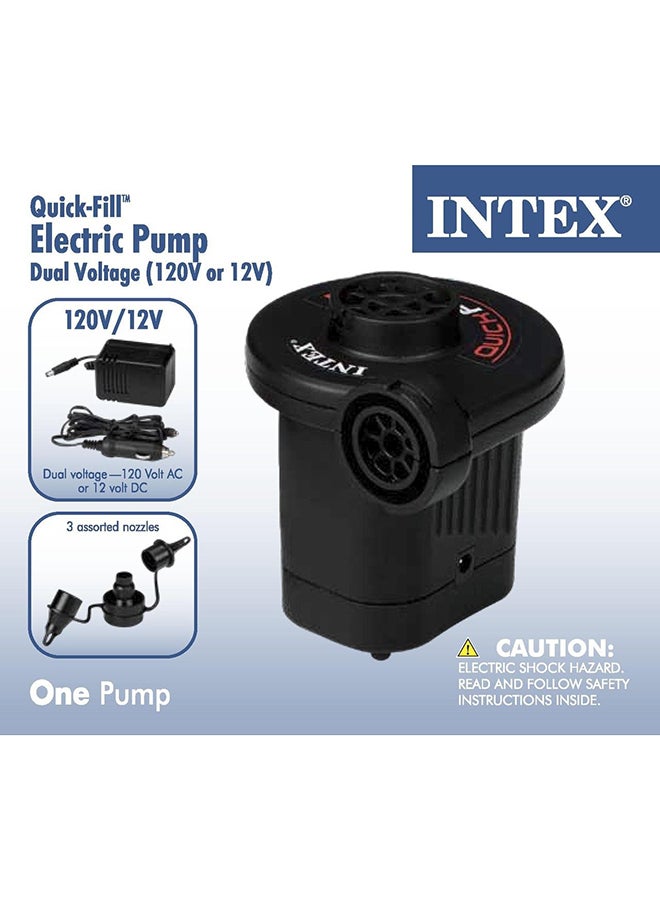 Quick Fill Electric Pump Kit 14x11.4x11.4cm