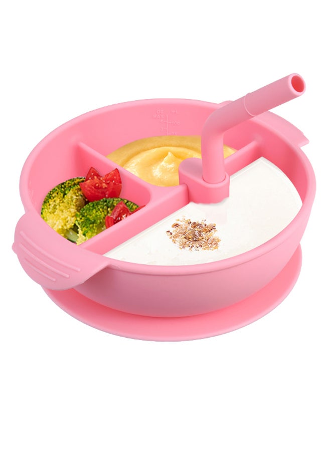 Silicone Placemat With Cover And Straw