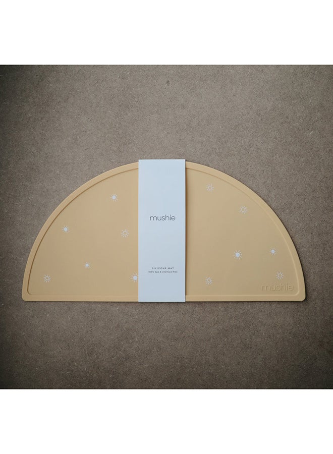 Silicone Feeding Placemat - Sun Orange