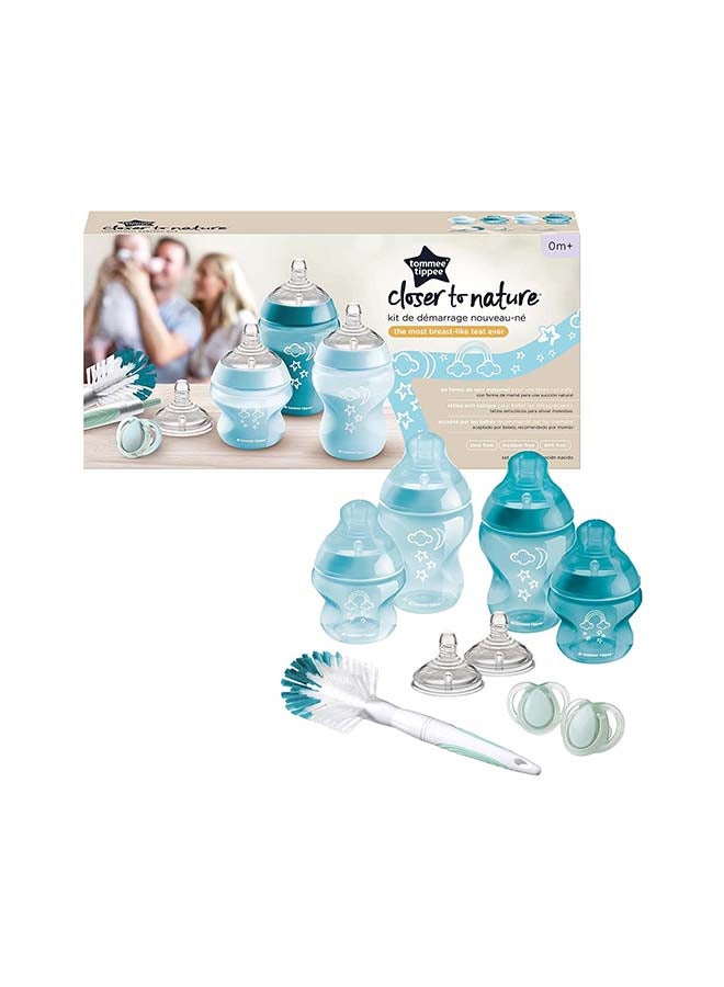 Closer To Nature Baby Bottle Kit - Blue Stars