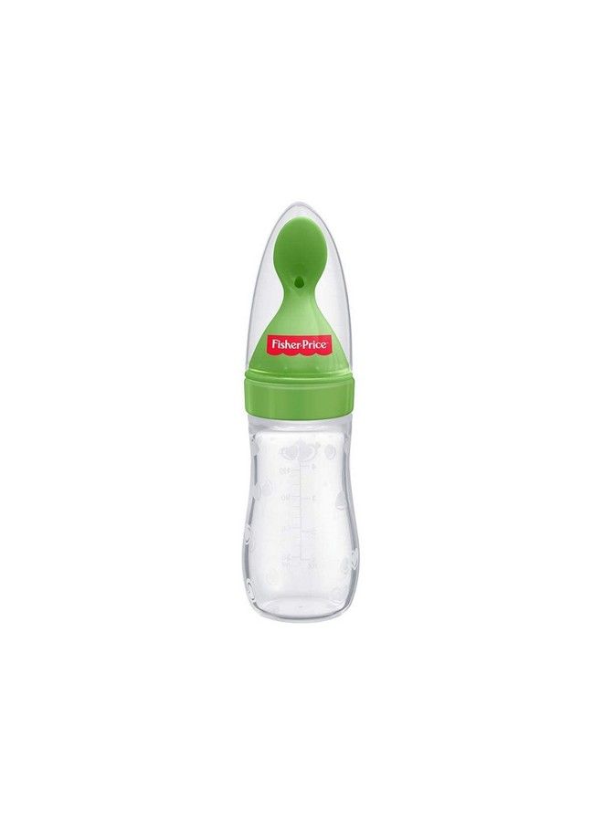 Squeezy Silicone Food Feeder Green 125Ml