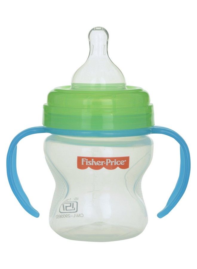 Ultra Care Wide Neck Baby Feeding Bottle Green 150Ml