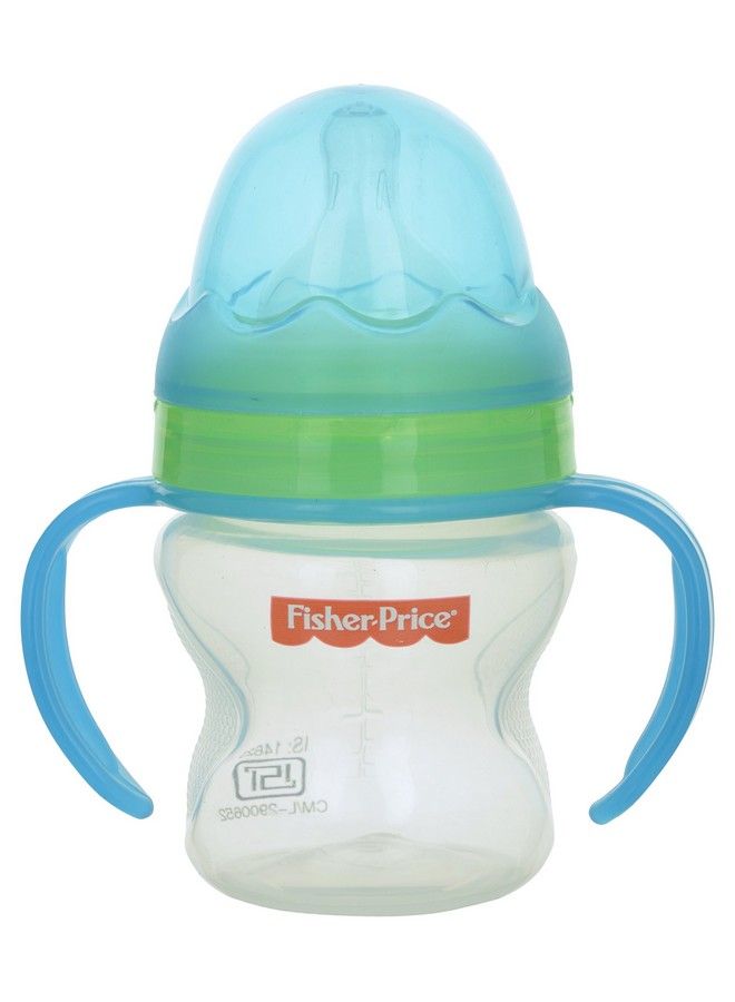 Ultra Care Wide Neck Baby Feeding Bottle Green 150Ml