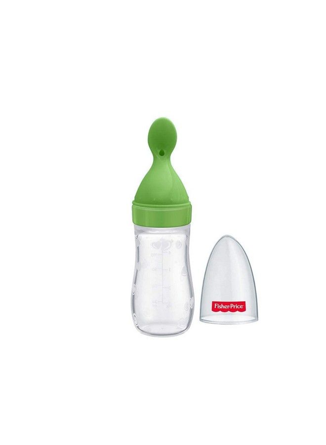 Squeezy Silicone Food Feeder Green 125Ml