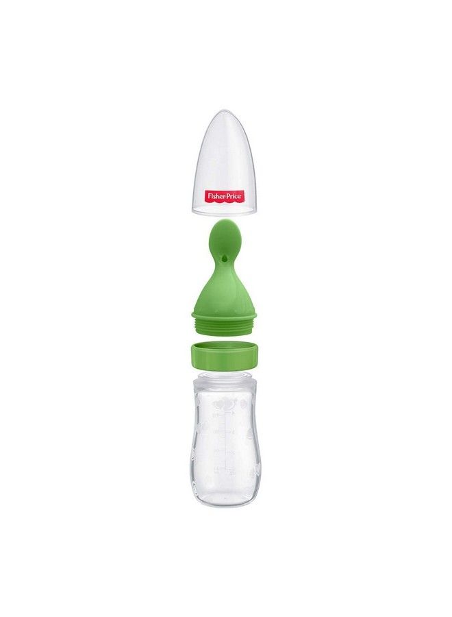 Squeezy Silicone Food Feeder Green 125Ml