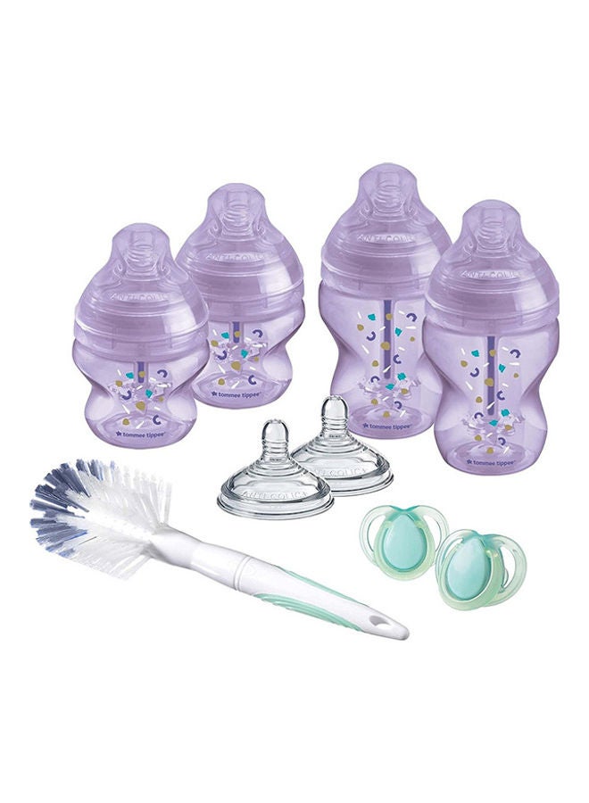 Advanced Anti Colic Starter Bottle Kit Purple