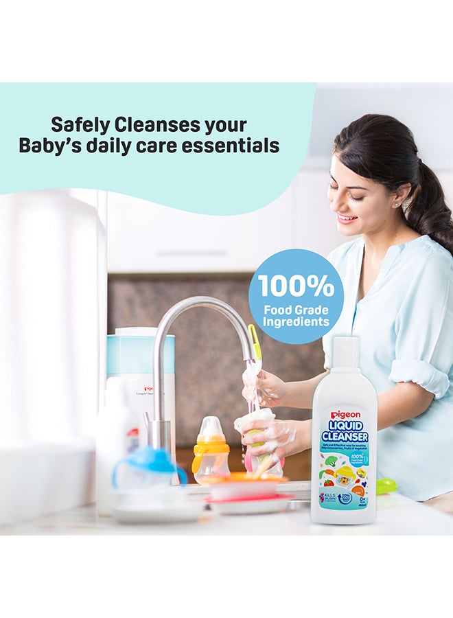 Liquid Cleanser For Baby Accessories, Fruits And Vegetables 450 ML, 0 Months +