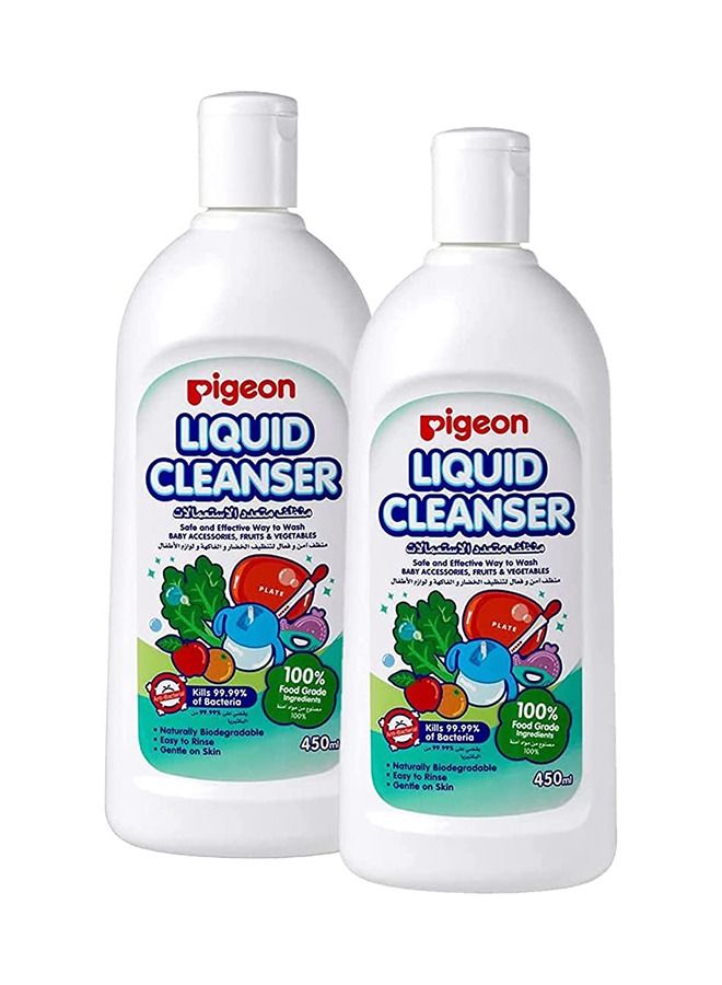 Liquid Cleanser 450ml Twin Pack