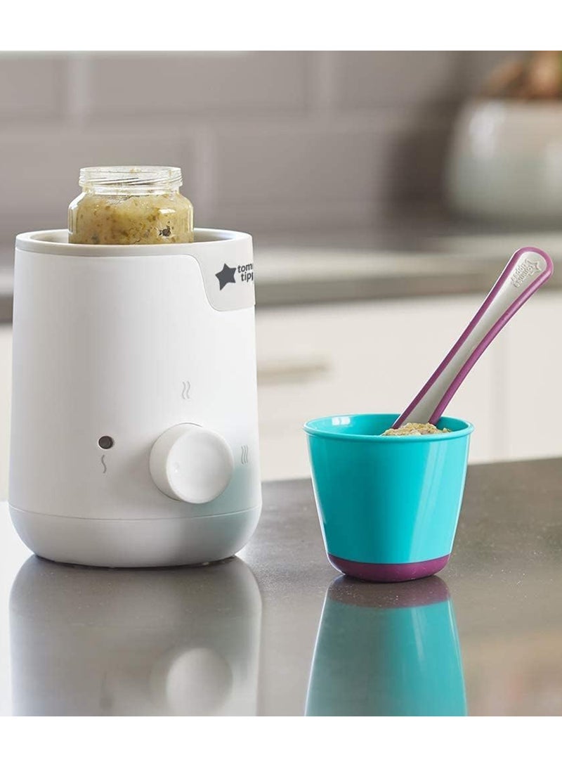 Easy Warm Electric Baby Bottle And Food Warmer - White