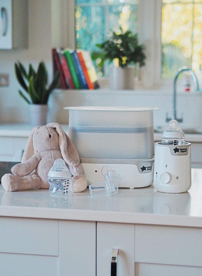 Easy Warm Electric Baby Bottle And Food Warmer - White