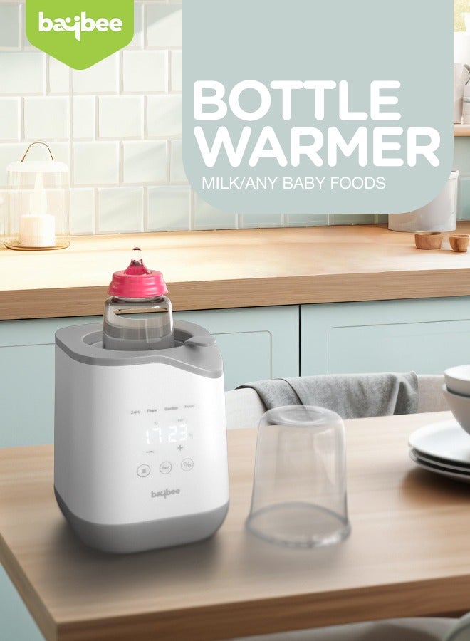 10 In 1 Baby Bottle Warmer And Sterilizer Electric Baby Food  Water And Milk Heater Defrost With Lcd Temperature Display Smart  Bpa Free Nipple Feeding Bottle Sterilizer Grey