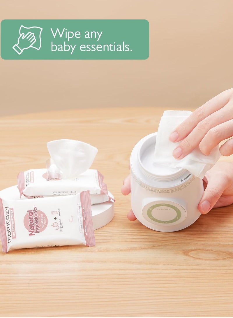 Portable Double Leak-Proof Travel Baby Bottle Warmer With Fast Heating For Dr. Brown, Philips Avent, Medala, Tommee Tippee, Comotomo
