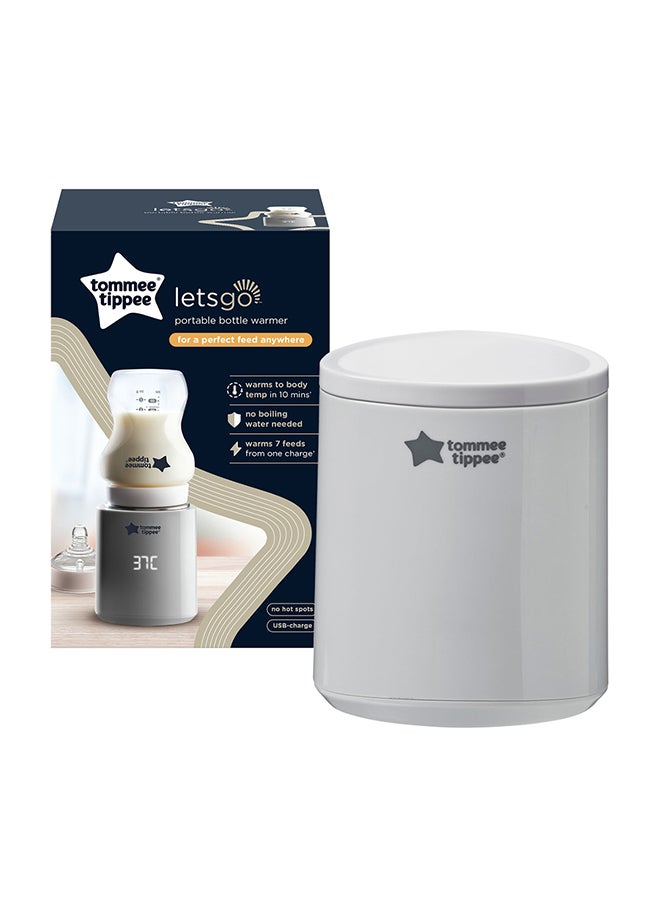 LetsGo Portable Electric Baby Bottle Warmer
