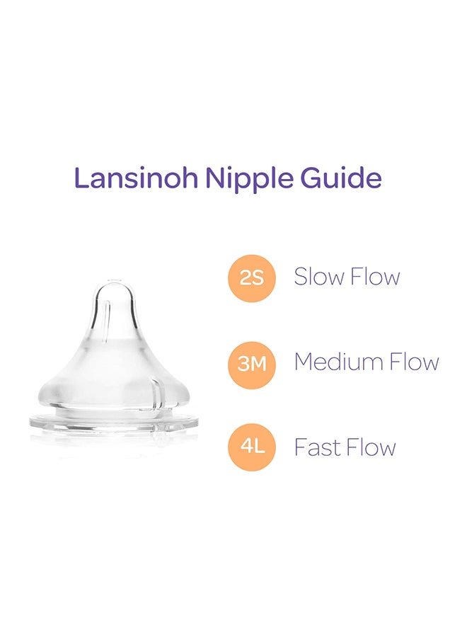 2-Piece NaturalWave Fast-Flow Nipples