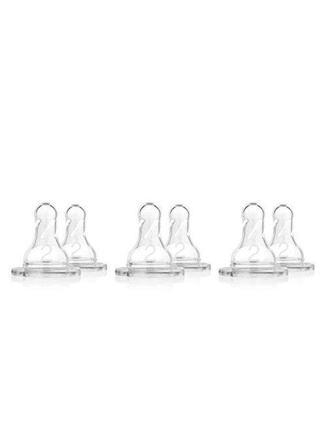 6-Piece Silicone Nipple Set