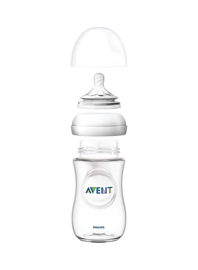 Pack Of 2 Natural Feeding Bottle Teats, 6 Months+