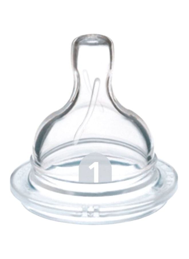 Pack Of 2 Classic Plus Baby Teat, 0 Months+