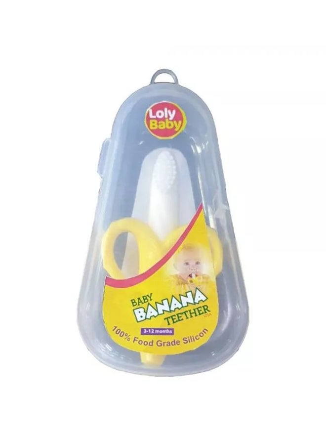 Loly Baby Banana Teether 1'S