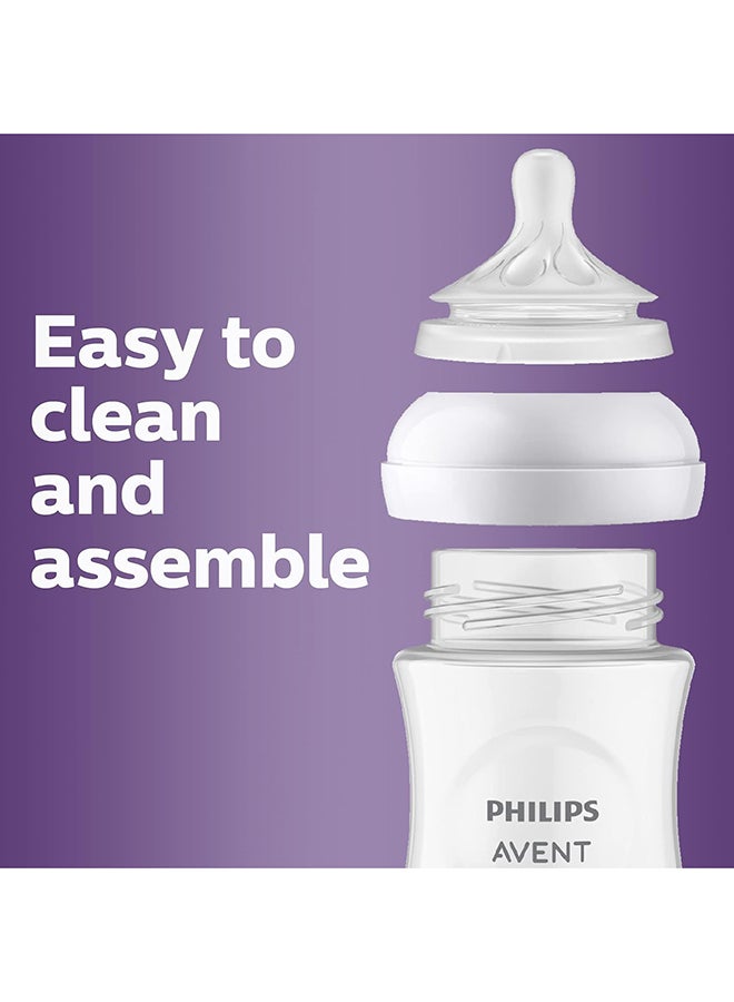 Natural Response Baby Bottle Nipples Flow 5, 6M+, 4 Pack