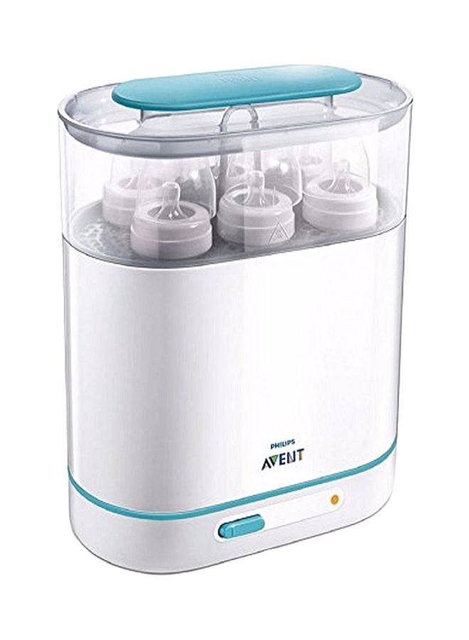 Avent 3-In-1 Electric Modular Steam Sterilizer With Feeding Equipment for Baby