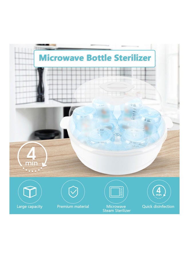 Lightweight, Compact Design, Safe and Durable Microwave Bottle Steam Sterilizer